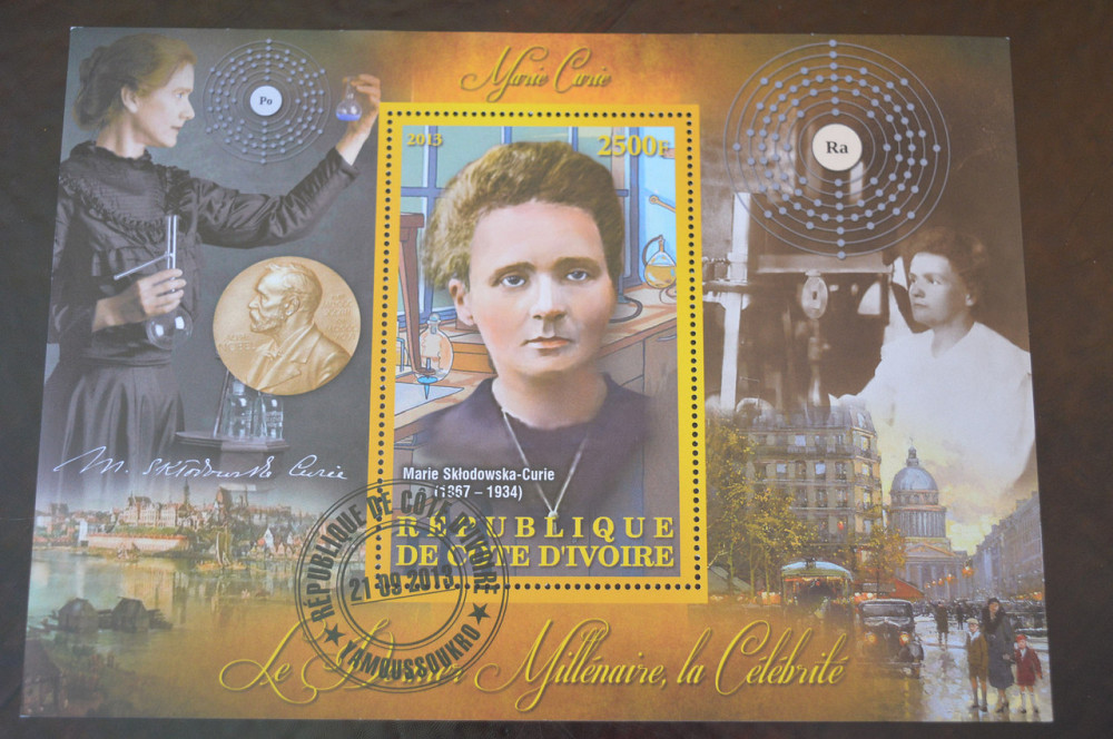 Кот-д’Ивуар. История. Личности. Блок. 2013 год (Б-1) Полтава - изображение 1