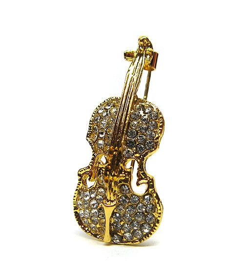 Брошка музикантові Скрипка Київ - фото 1