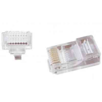 Конектор Cablexpert RJ45 cat.5e UTP 8P8C (сквозное отв., позолоч. конт.) 50 шт (LC-PTU-01/50) Вінниця