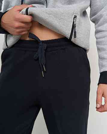 Мужской теплый костюм на молнии со штанами - Байка с начёсом Tom John 93399 L Киев