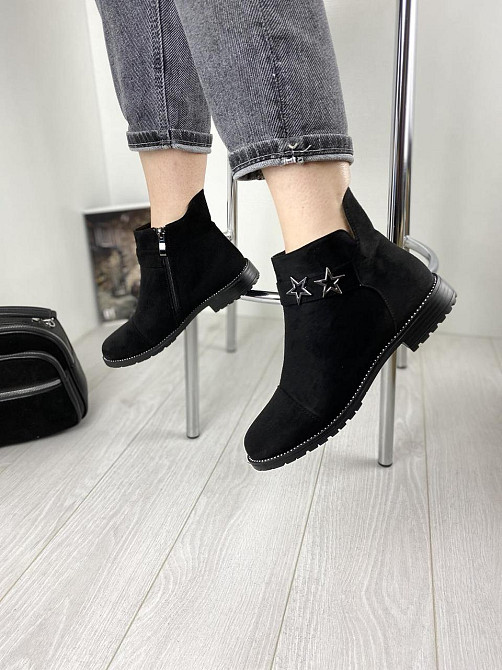 Жіночі черевики Avelina чорні еко-замша 36р. (A7025-41) Коломыя - изображение 7