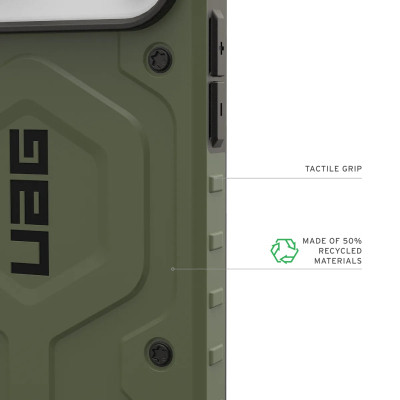Чохол до мобільного телефона UAG Pathfinder MagSafe iPhone 17 Pro Max Olive (114549117272) Вінниця - фото 10