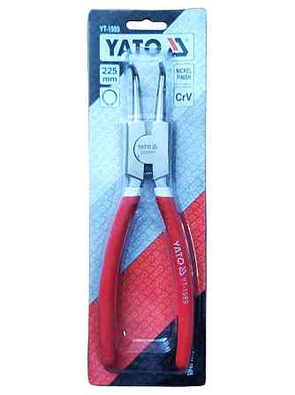 Знімач стопорних кілець загнутий розтискний 225мм YT-1989 YATO Винница