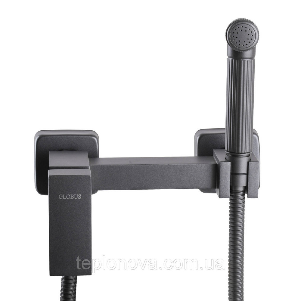 Змішувач гігієнічний Globus Lux Niagara GLN-5-106MIX-Graphite Чернівці - фото 2