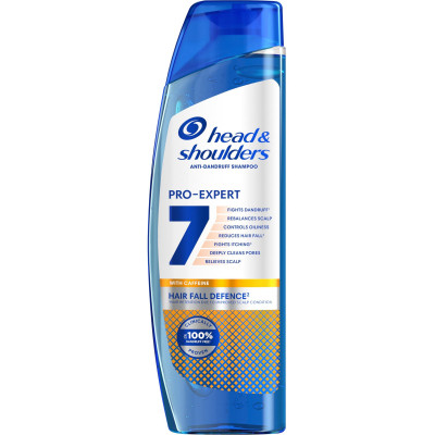 Шампунь Head &amp; Shoulders Pro-Expert 7 Захист від випадіння волосся З кофеїном 250 мл (8700216156936) Вінниця - фото 1