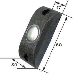 Кнопка выхода антивандальная накладная с подсветкой SEVEN K-787 Киев