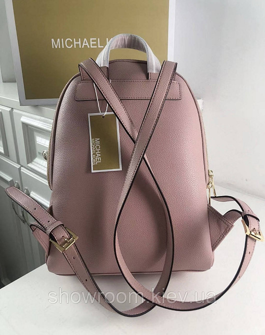 Жіночий брендовий рюкзак Michael Kors Erin pink Lux Київ - фото 6