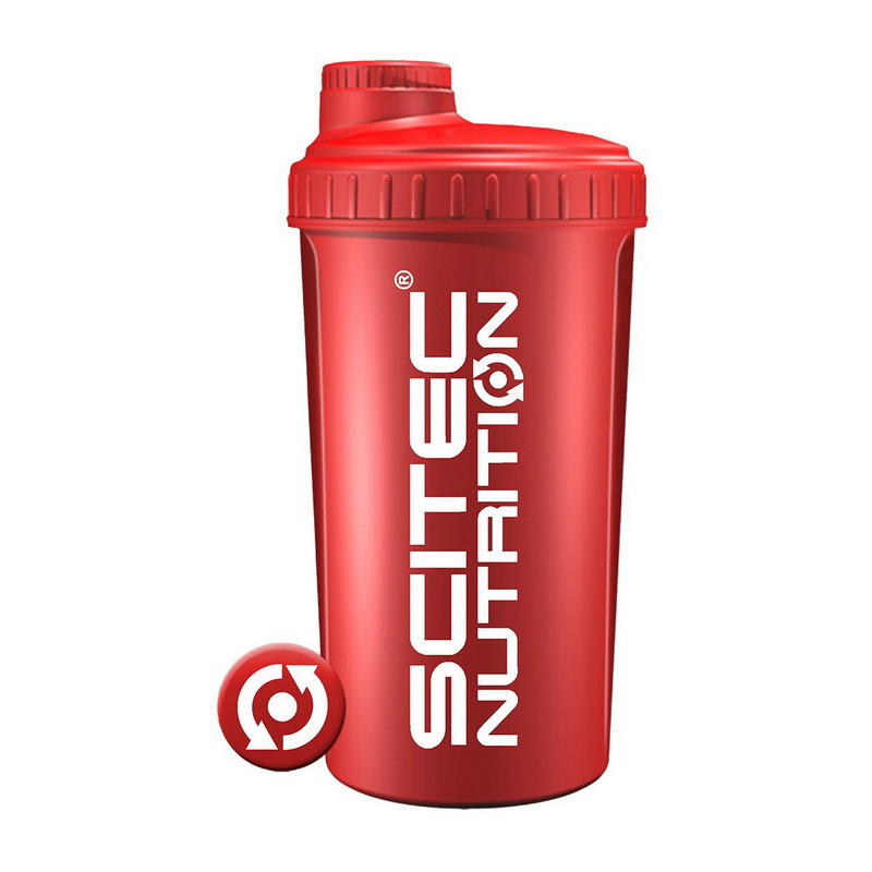 Шейкер Scitec Nutrition Shaker 700 ml (Mad Red) Луцк - изображение 1