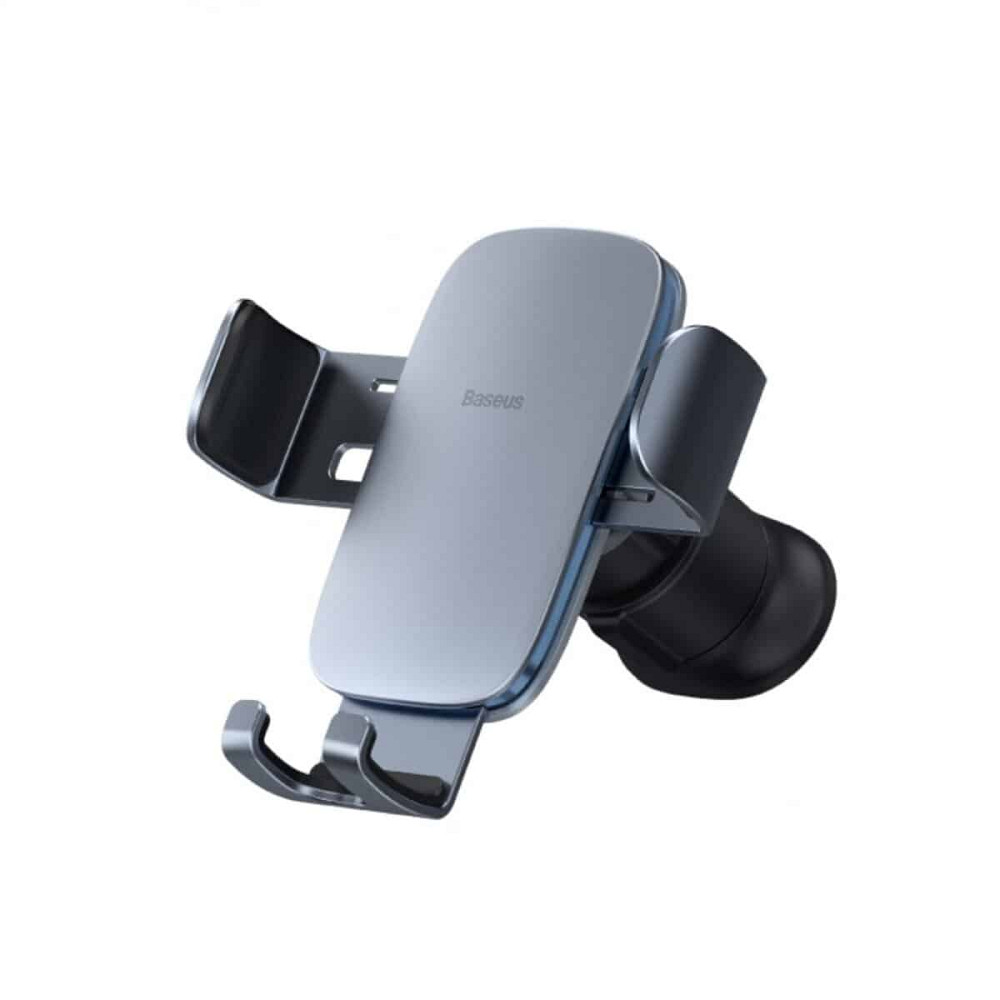 Тримач для мобiльного Baseus Metal AgeⅡ Gravity Car Mount (Air Outlet Version) Dark Grey Київ - фото 1