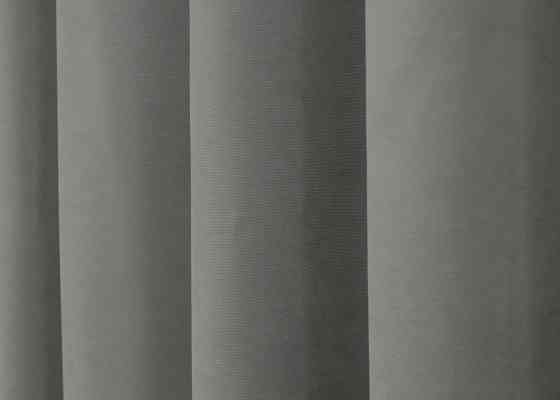 Шторная ткань микровелюр Petek цвет светло-серый 1477ш Киев