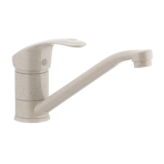 Кухонный смеситель Haiba Mars 004 бежевый HB0245 Харьков