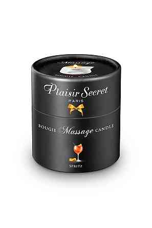 Массажная свеча Plaisirs Secrets Spritz (80 мл) подарочная упаковка, керамический сосуд Sex Aura Киев