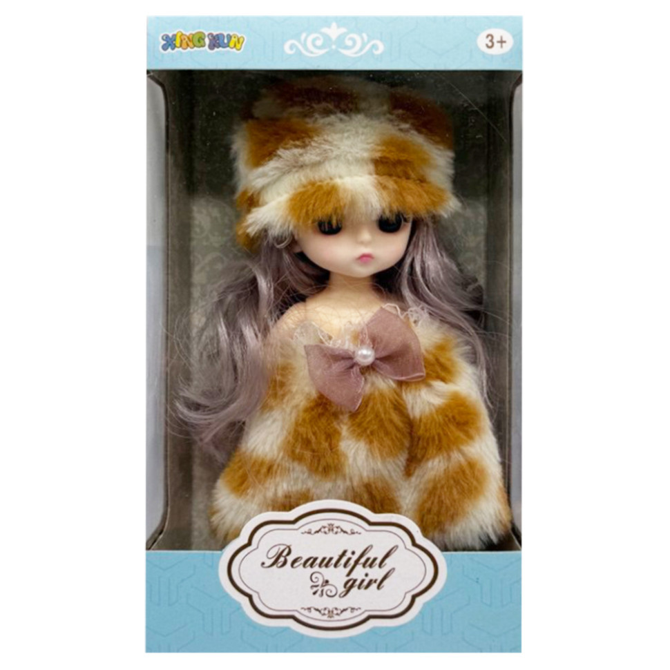 Дитяча іграшкова лялька 1361-4 шарнірна, розмір 15 см Вінниця - фото 1