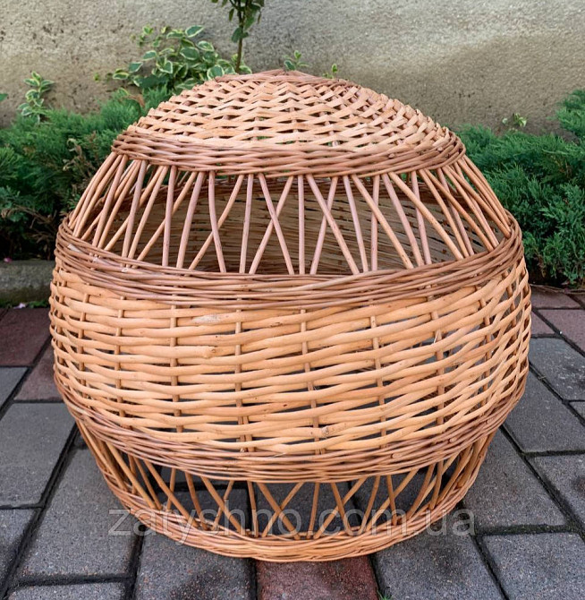 Плетеная люстра, круглая Киев - изображение 1