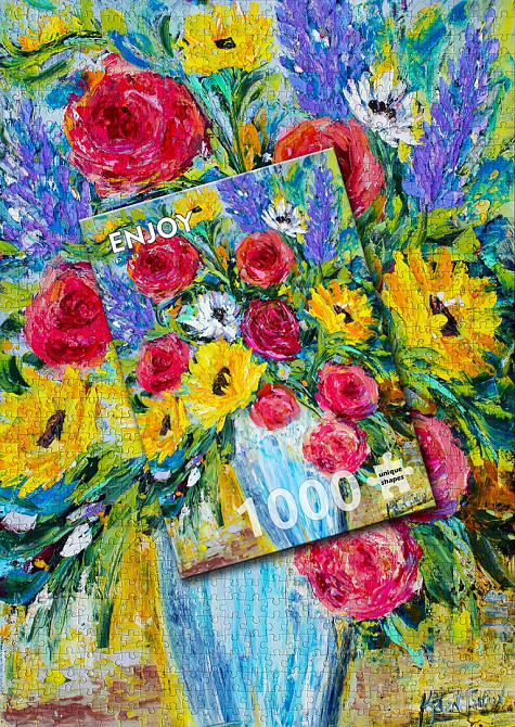 Пазл Вічне цвітіння - Forever Blooms (Enjoy-1425) Київ - фото 7