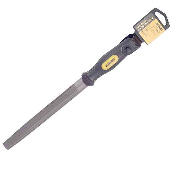 Напилок напівкруглий 200 мм No2 двокомпонентна ручка SIGMA (4406481) Київ