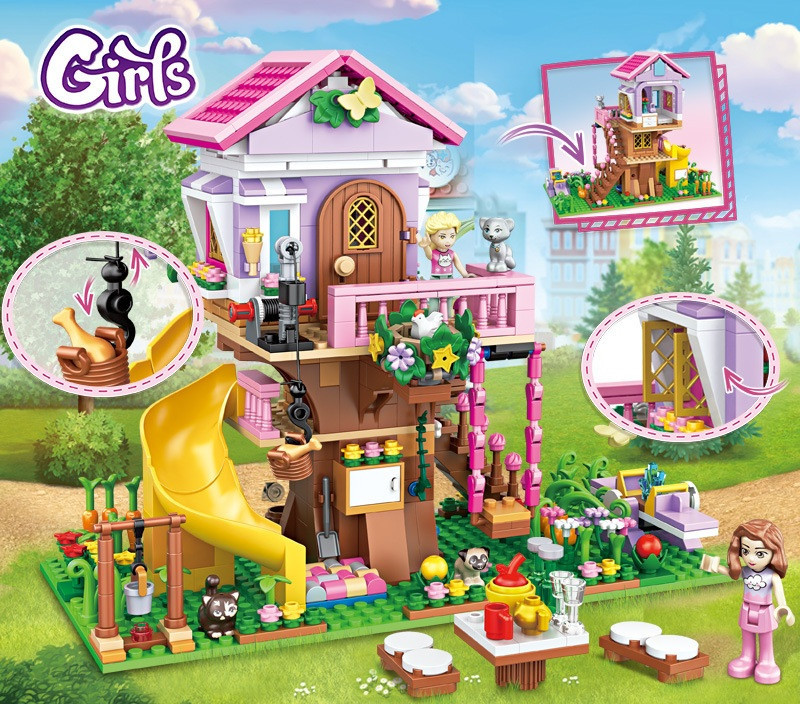 Конструктор Chaobao Летний домик на дереве/кемпинг, 685 деталь Киев - изображение 2