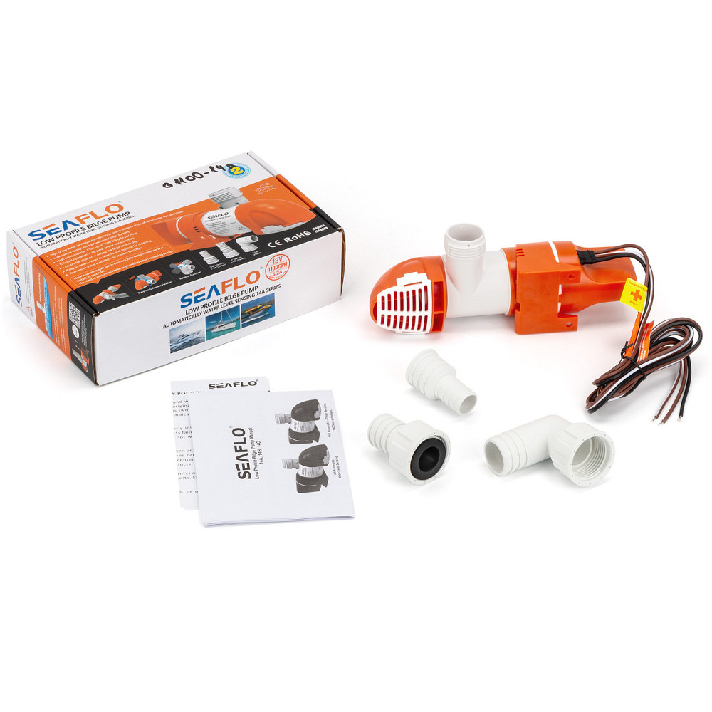 Автоматична помпа низького профілю SeaFlo 1100 SFBP1-G1100-14A Київ - фото 3