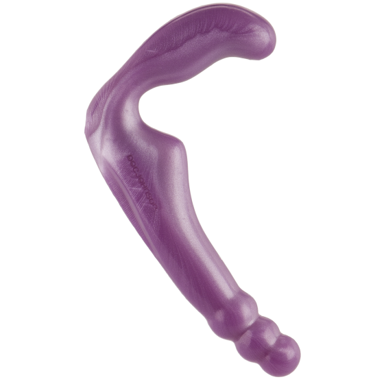 Безремневой страпон Doc Johnson The Gal Pal Purple, платинум силикон, диаметр 3см Sex Aura Киев