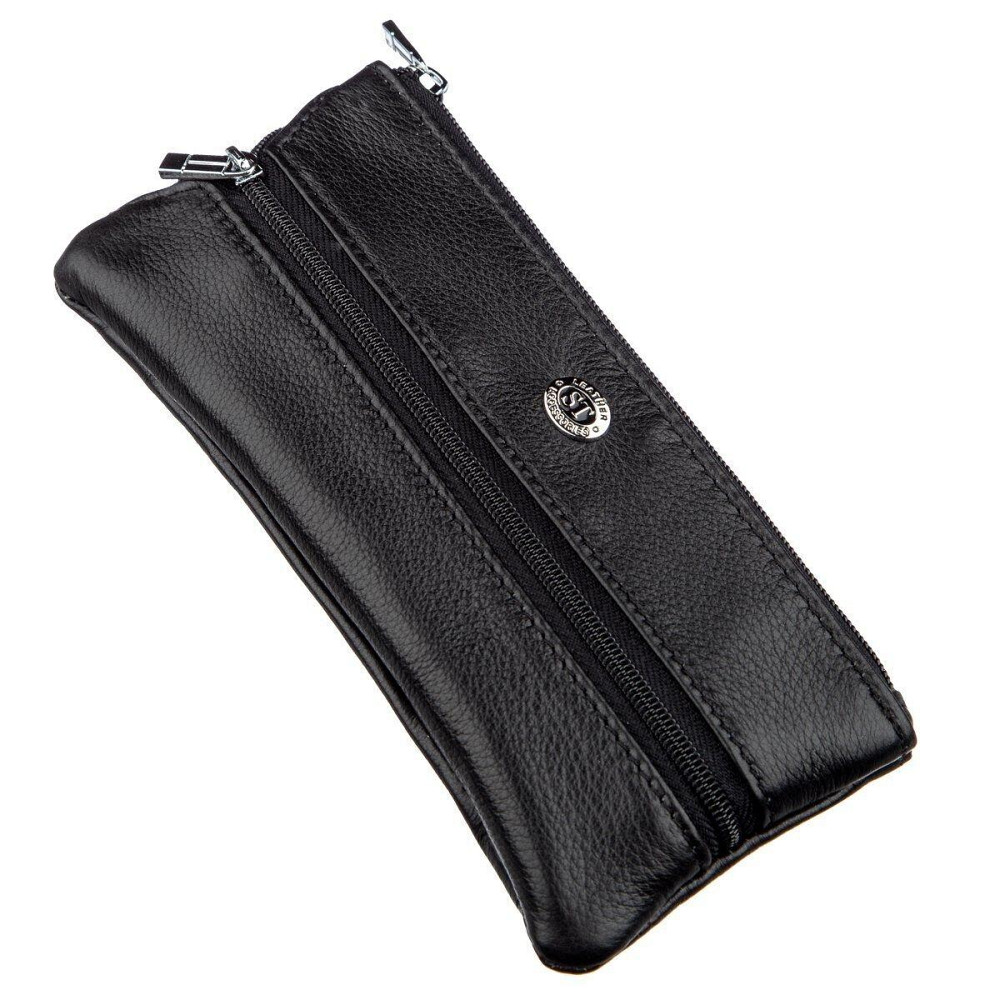 Мужская компактная ключница Черный (ST Leather) Киев - изображение 5