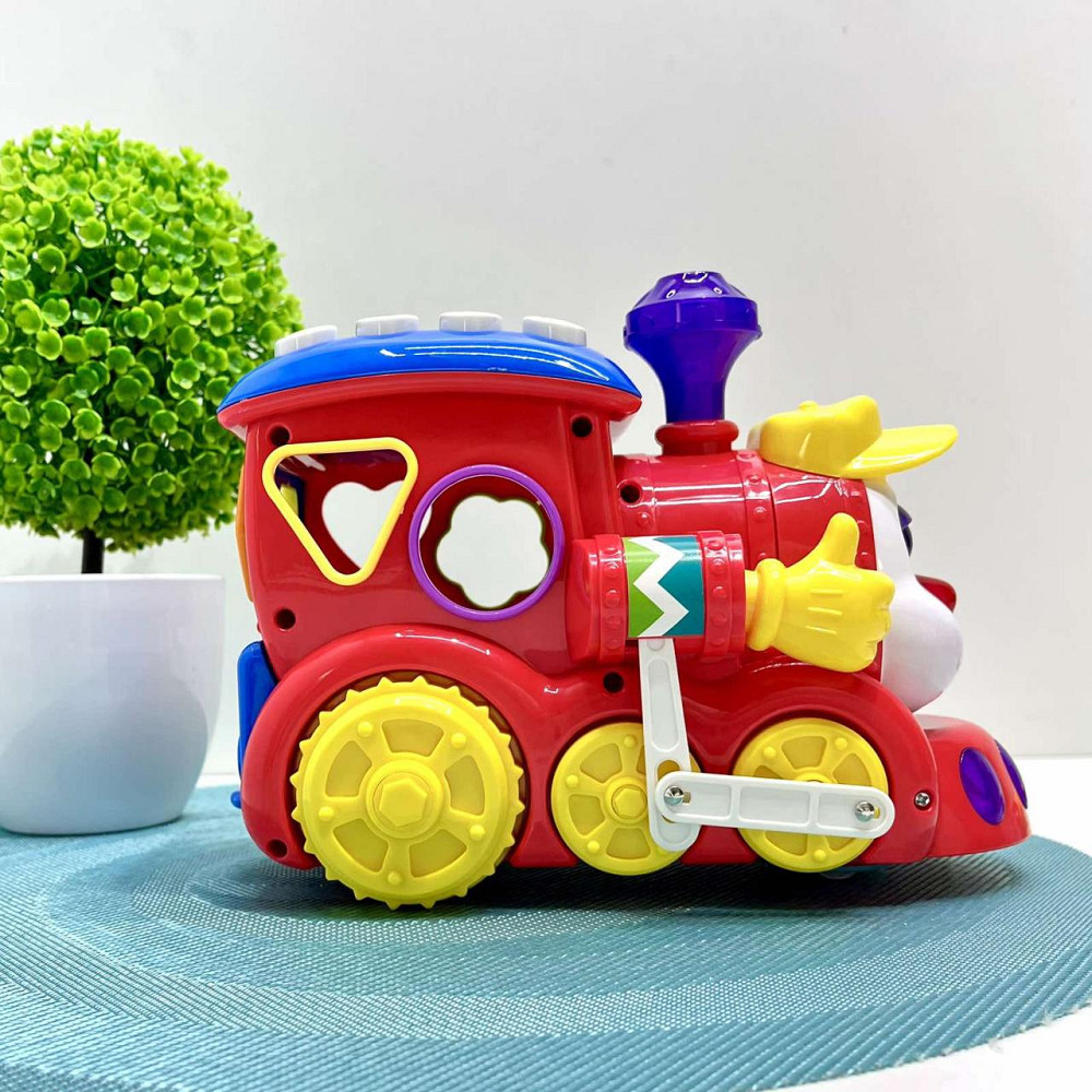 Паровозик Hola розвиваючий музичний сортер підсвічування (556) Чернигов - изображение 10