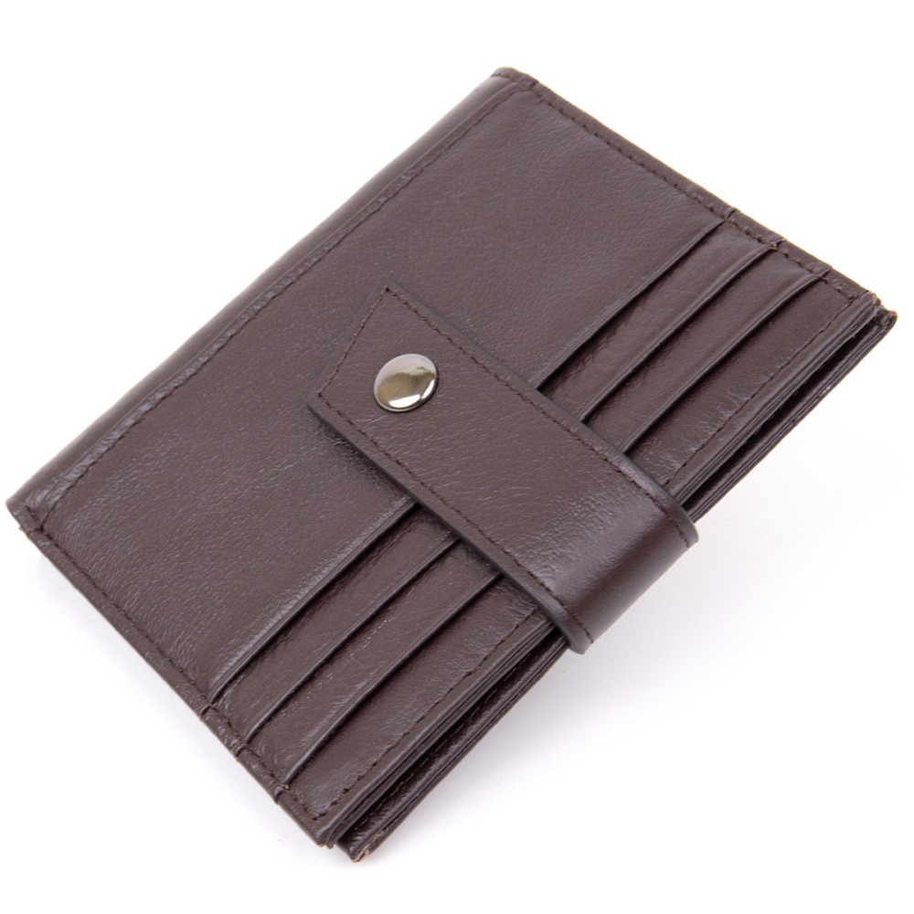 Картхолдер унисекс Темно-коричневый (Vintage) Киев - изображение 5