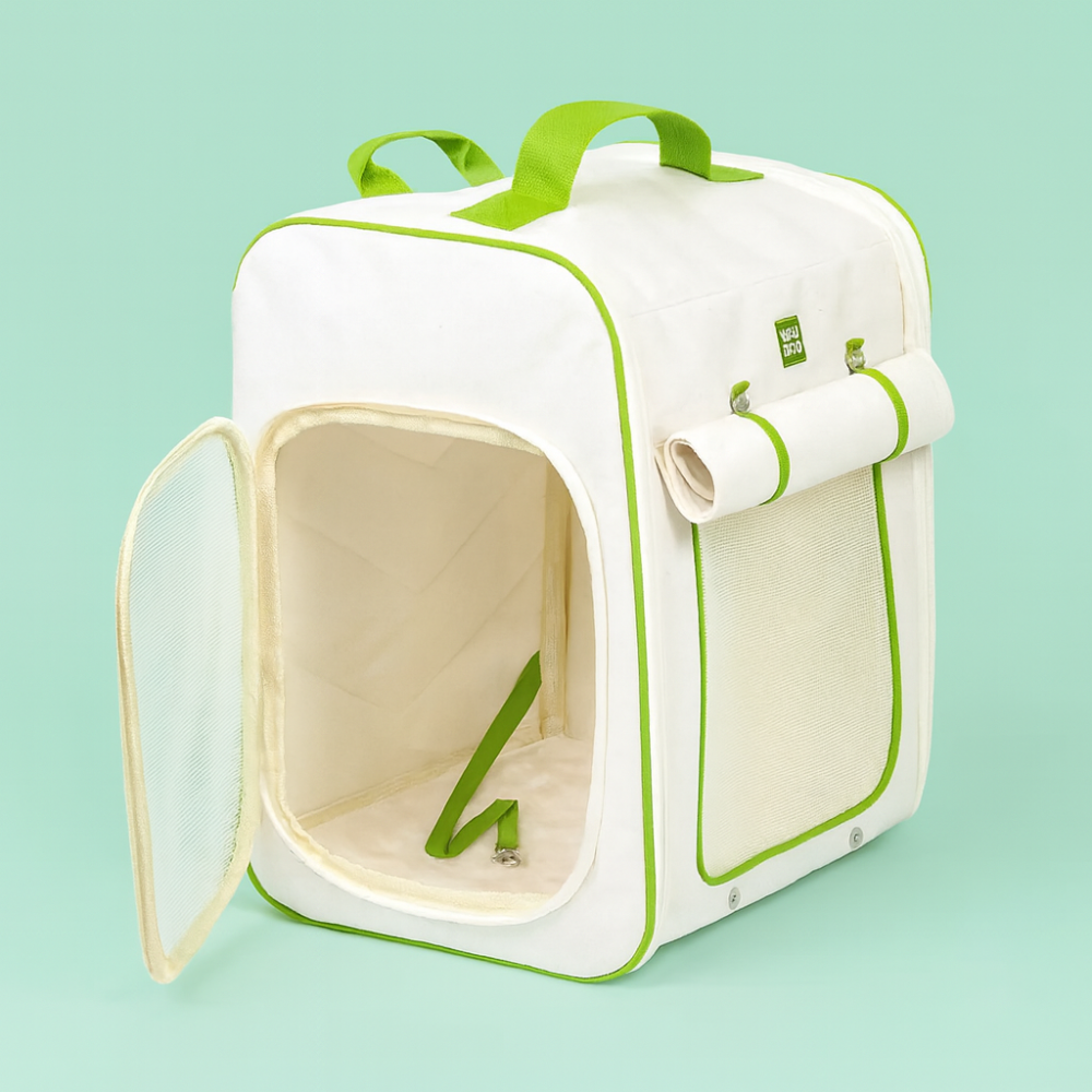 Рюкзак-переноска для котів та дрібних порід собак WAUDOG Relax Eco, 42*34*27 см, до 8 кг Київ - фото 5