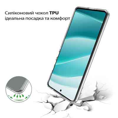 Чохол до мобільного телефона BeCover Motorola Edge 60 Fusion Transparent (713773) Вінниця