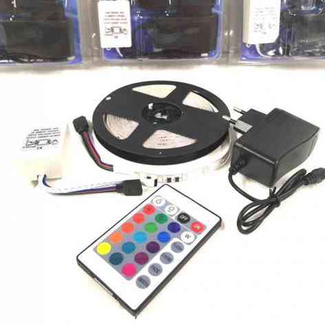 Підсвічування лед для дому SMD, Світлодіодна стрічка освітлення Самоклейка стрічка що гнуться KY-30 Київ