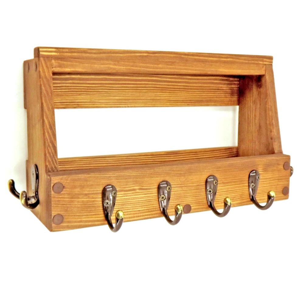 Ключниця дерев'яна "Бран" сієна Миколаїв - фото 1