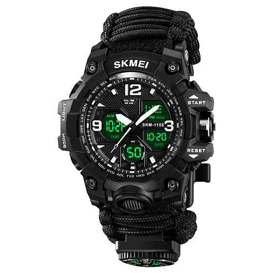 Skmei 1155BNBK Black SBR Київ