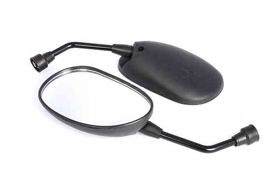 Дзеркала Active (овальні, чорні, d-10mm, з фіксатором) ZTWO Київ