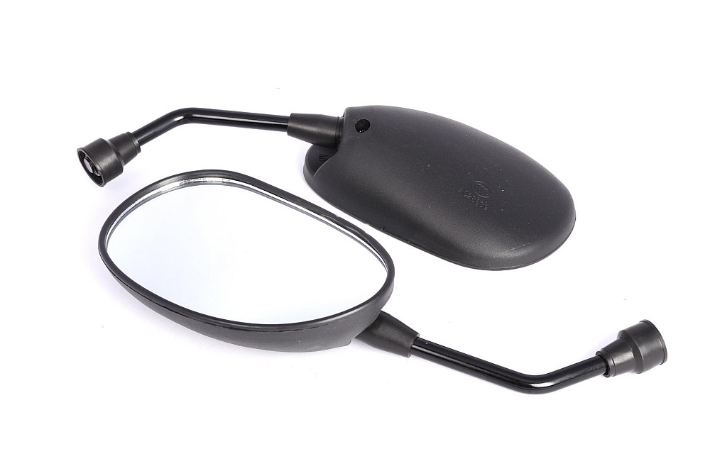 Дзеркала Active (овальні, чорні, d-10mm, з фіксатором) ZTWO Киев - изображение 1