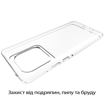 Чехол для мобильного телефона BeCover Motorola Edge 60 Fusion Transparent (713773) Винница - изображение 4