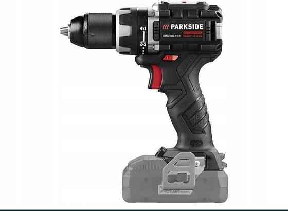 Акумуляторний безщітковий дриль-шурупокрут Parkside PERFORMANCE PABSP 20-Li C4 (60 Нм, Bluetooth, Німеччина) Київ