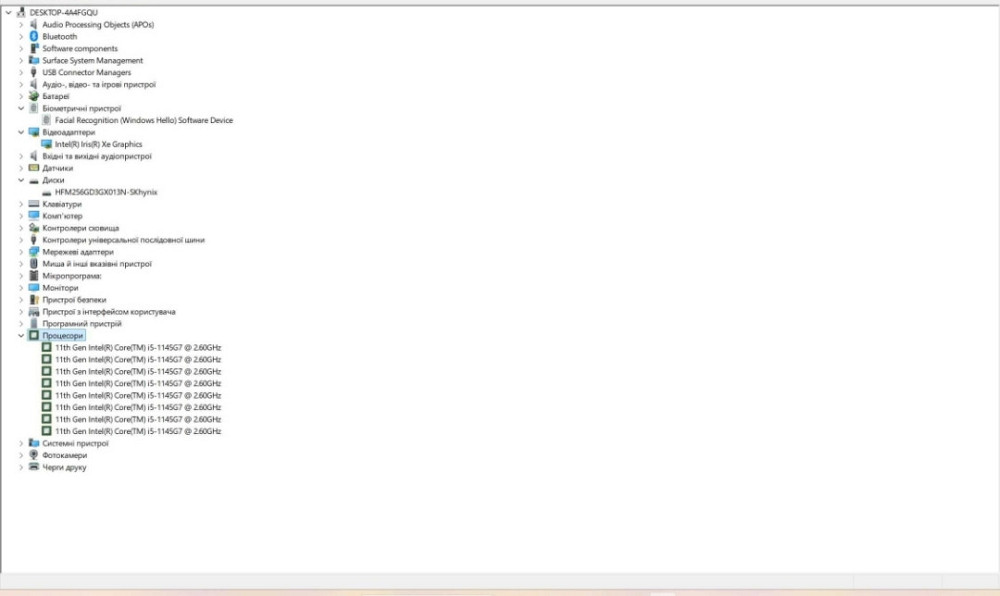 Microsoft Surface Laptop 4 13 Core i5-1145G7/RAM 16/ SSD 256 Gb/ 13,5