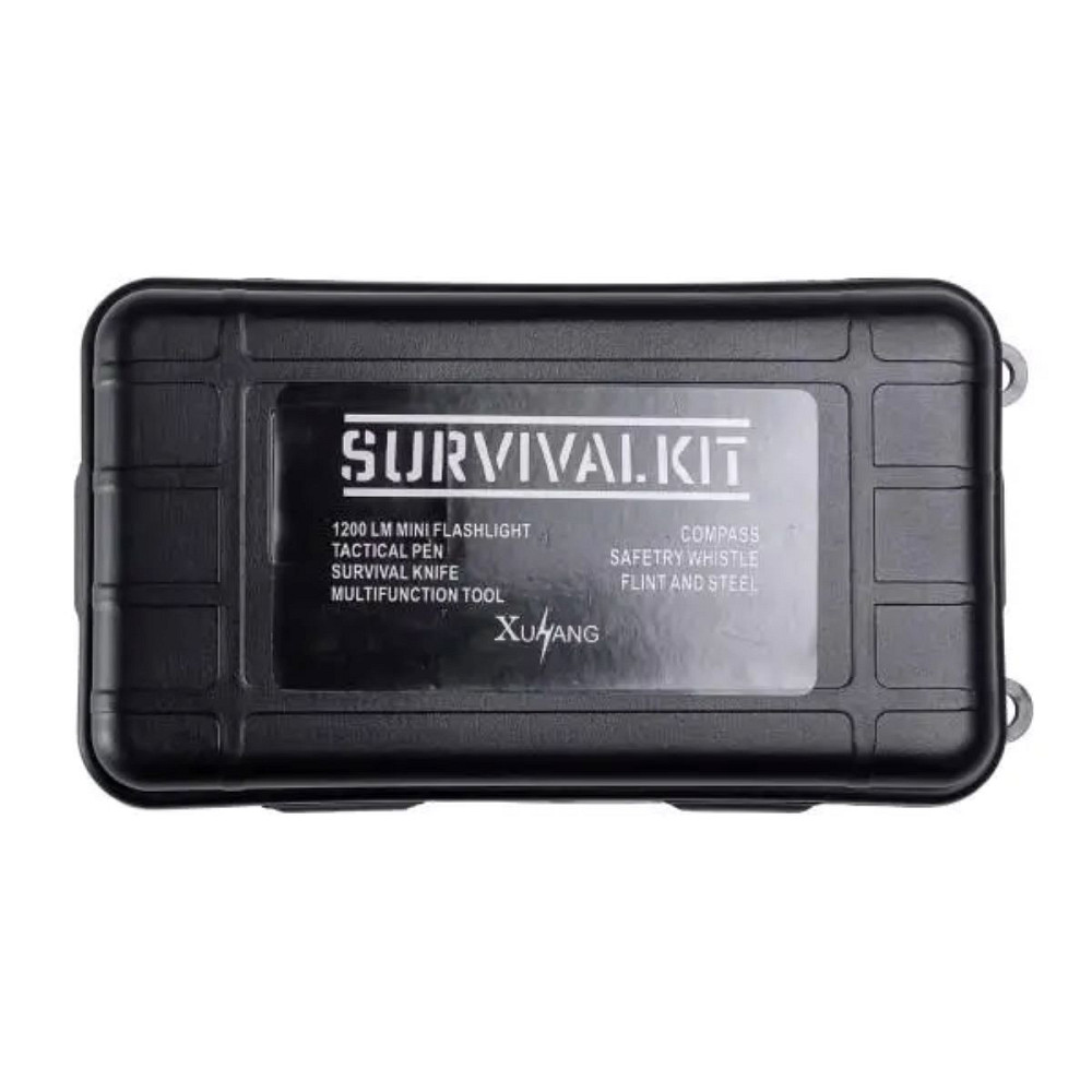 Туристичний набір для виживання в пластиковому чохлі 20х11х5.5 см похідний набір інструментів Lugi HP-D-3 Коломыя - изображение 2