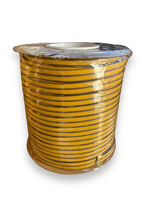 Уплотнитель самоклеящийся Sanok Rubber тип Е 9х4 мм 150 м (коричневый) Польша Харьков - изображение 2