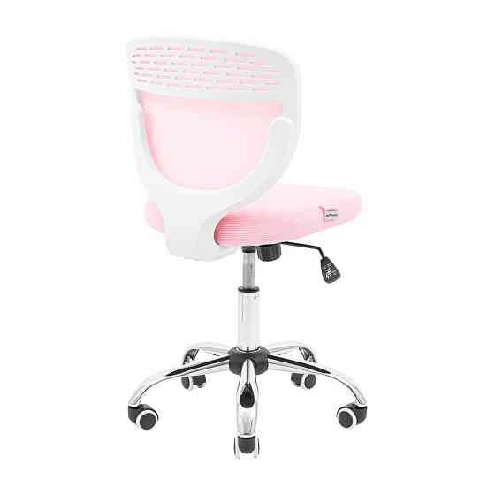 Офісне крісло керівника Leo Хром M1 Tilt Рожевий Київ