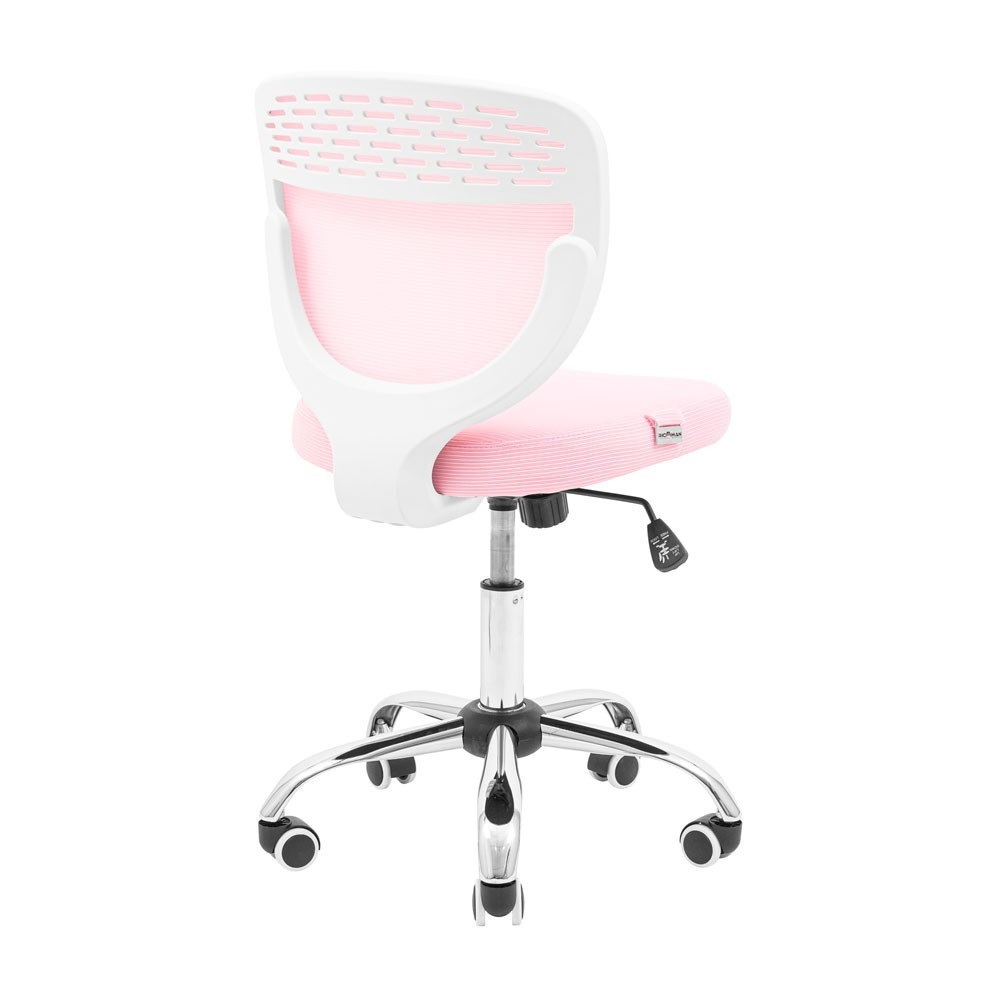 Офисное кресло руководителя Leo Хром M1 Tilt Розовый Киев - изображение 4