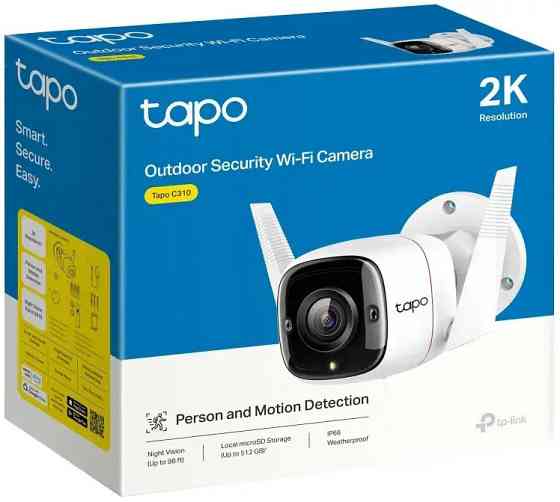 IP камера TP-Link Tapo C310 white Харків