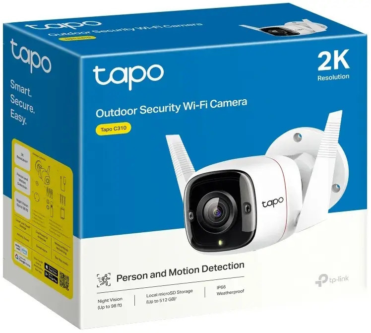 IP камера TP-Link Tapo C310 white Харків - фото 5