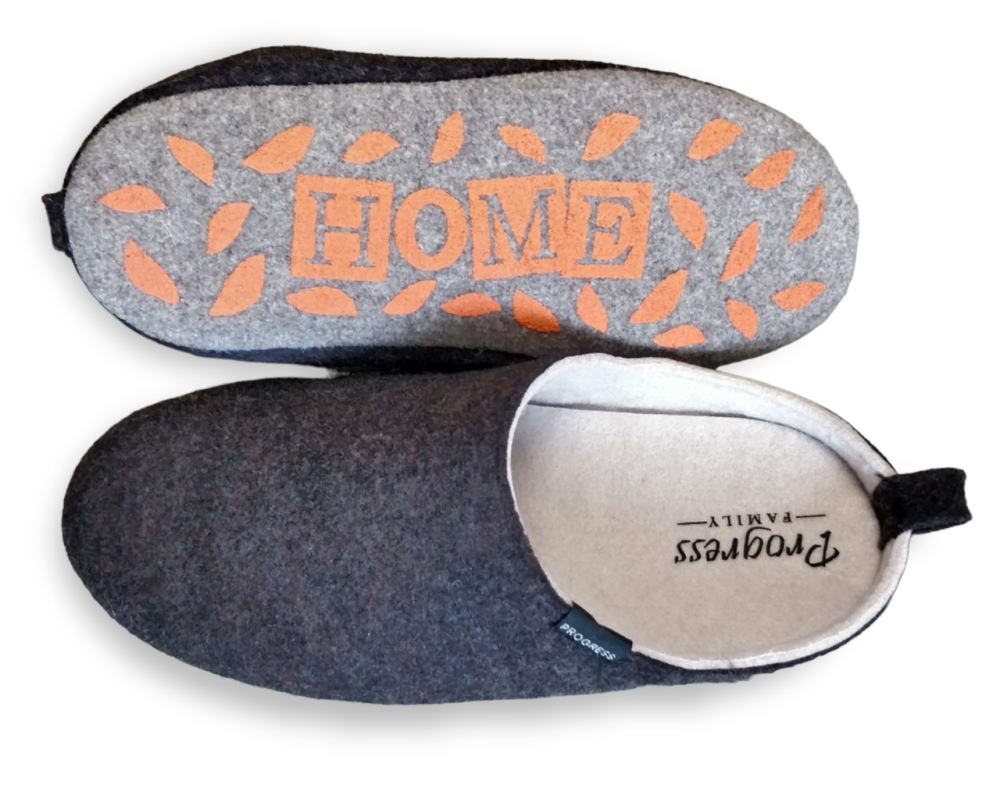 Тапочки мужские порросток домашние Прогресс домашние тихоходы войлок 42 размер Одесса - изображение 6