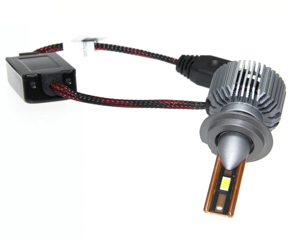 Комплект светодиодных ламп QLine Ultra +200% H7 55W 6000K 12V (2 шт) Харьков - изображение 2