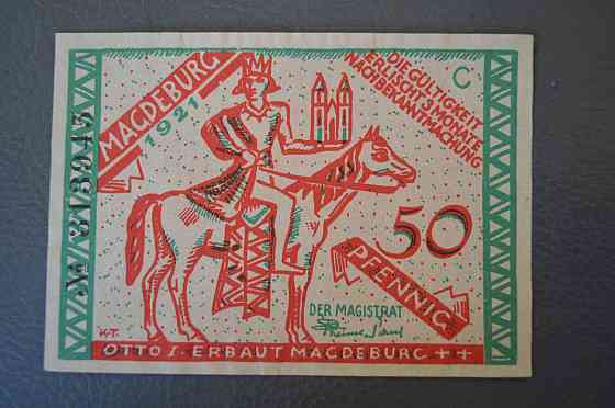 Німеччина. Нотгельд. 50 Pf ( 10 ) Полтава