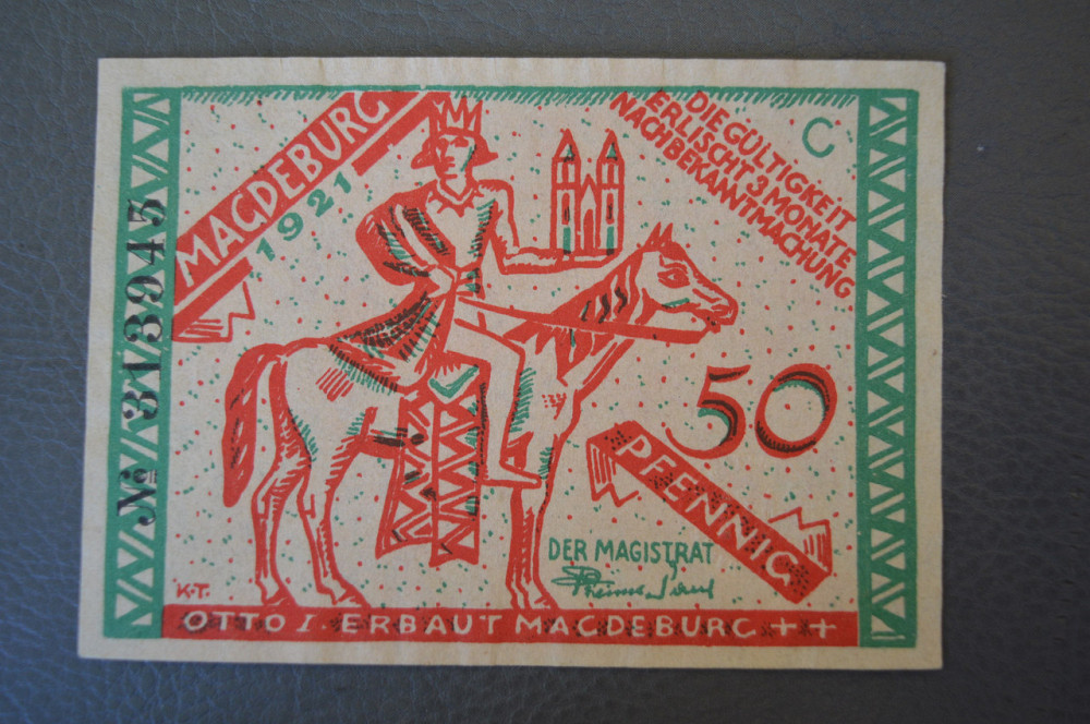 Німеччина. Нотгельд. 50 Pf ( 10 ) Полтава - фото 1