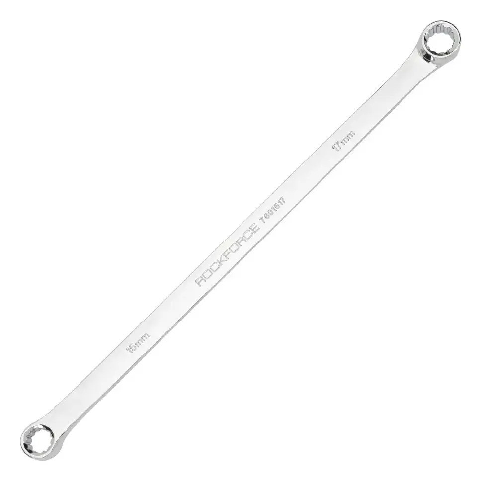 Ключ накидной экстра длинный 15x17мм ROCKFORCE RF-7601517 Одесса - изображение 2