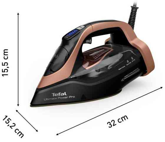Праска Tefal Ultimate Power Pro FV9E50E0 ( чорний із золотим ) Харьков