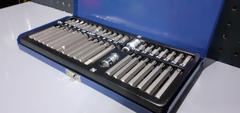 Професійний набір ударних бітів 10м TORX (Торкс) HEX (SPLINE (Сплайн) 40ед. СТАНДАРТ SDBS0040 Чернігів - фото 4