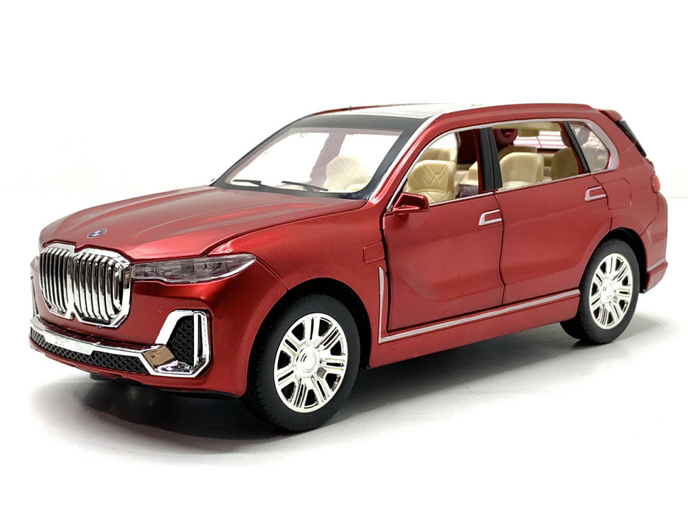 Машинка TK Union Group BMW X7 1:24 звук світло інерція рухомі елементи Червона (GT-05545) Чернигов - изображение 1